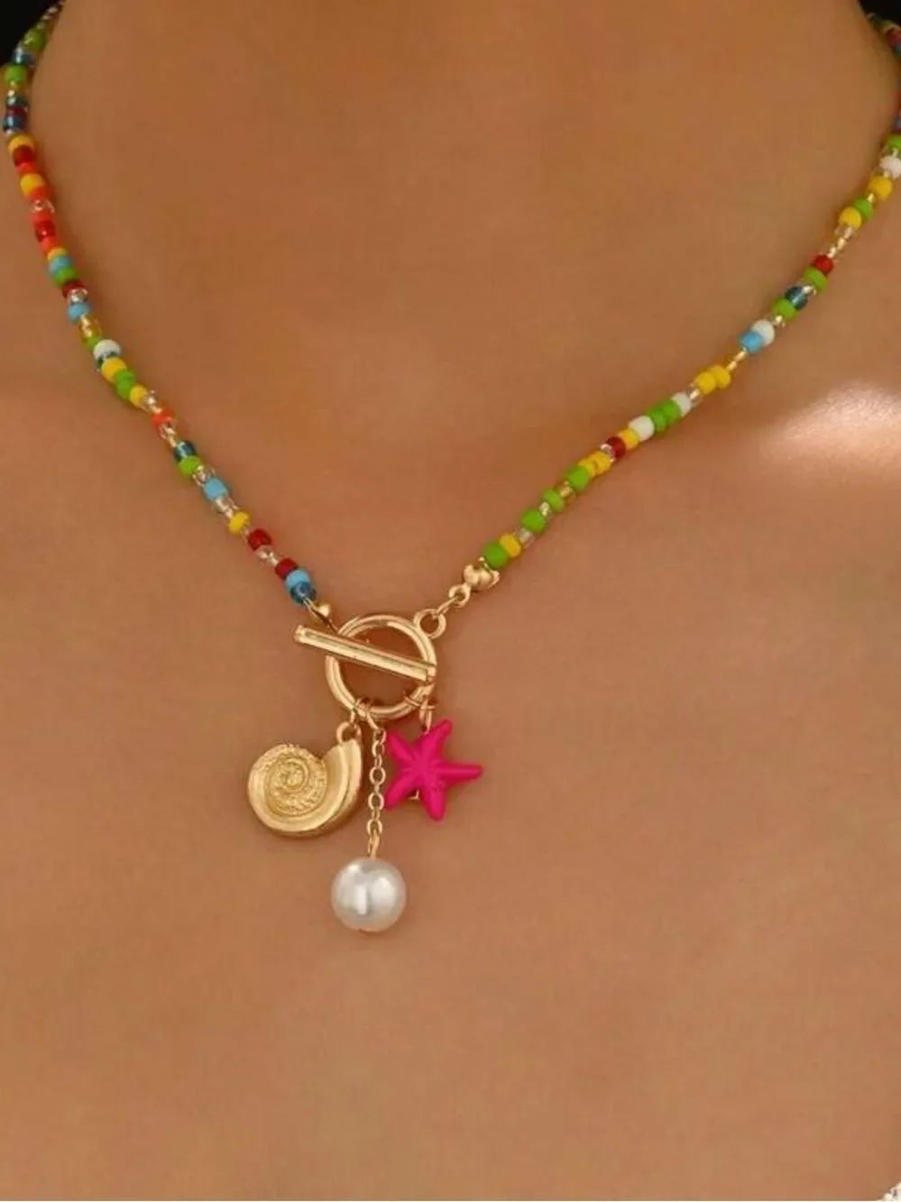 Starfish Necklace N2253